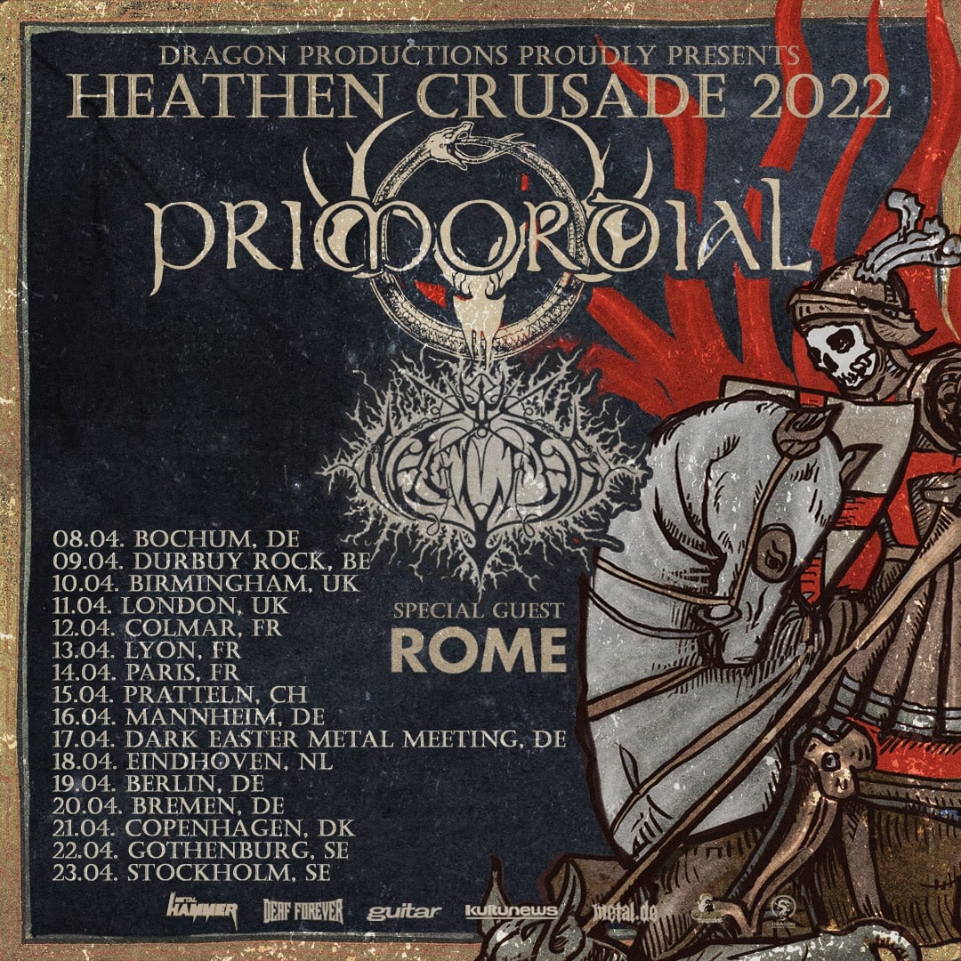 Heathen Crusade III : Primordial / Naglfar / ROME