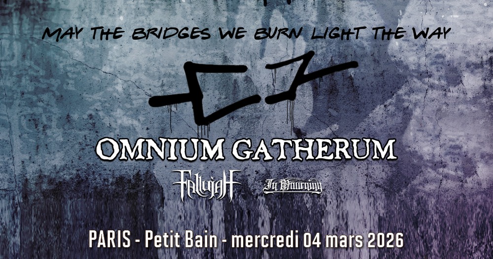 Omnium Gatherum / Fallujah / In Mourning // Paris